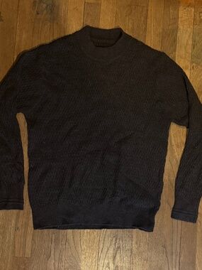 Line of Trade Mens Crew Sweater - Brown - Size L
